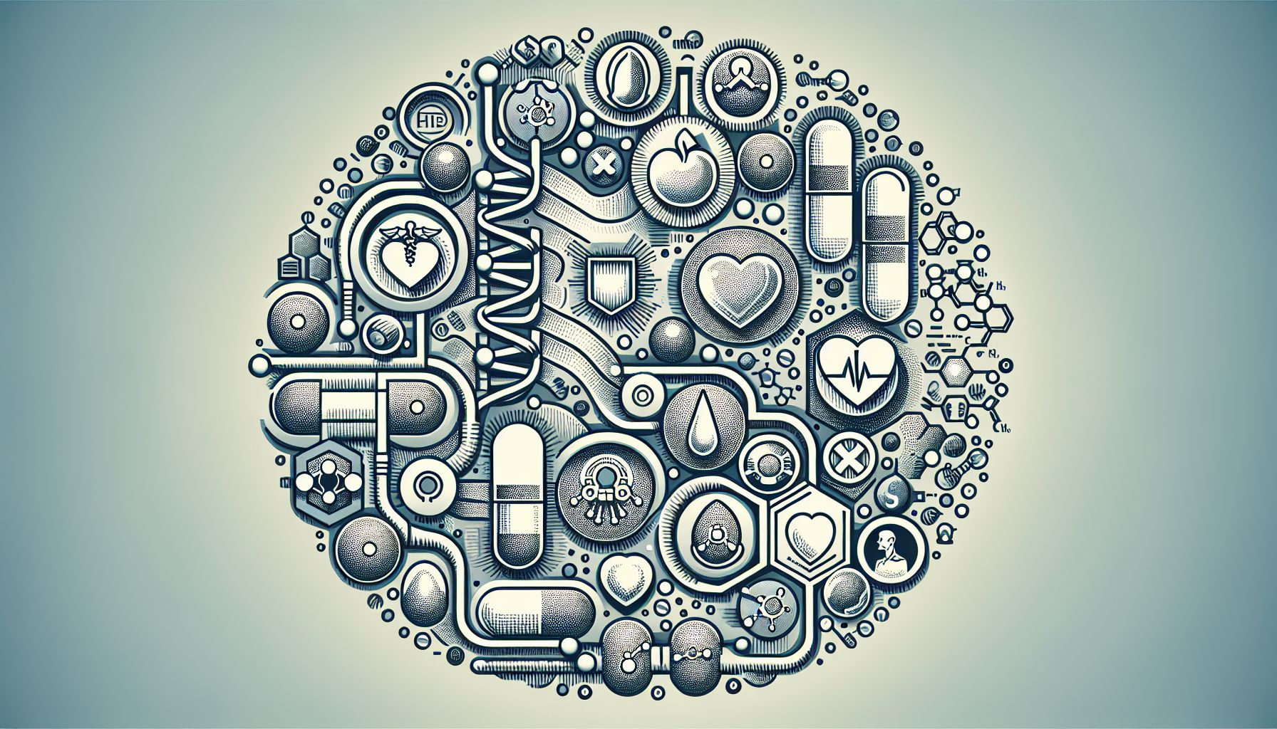 A depiction of Tadalafil medication and its uses